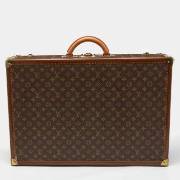 Pre Owned Louis Vuitton Monogram Canvas Bisten 65 Hardsided Suitcase
