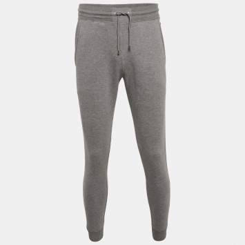 Louis Vuitton Grey Cotton Knit Joggers XS