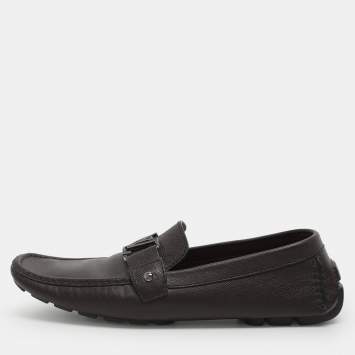 مملوكة مسبقًا Louis Vuitton Monte Carlo Size 45 Burgundy Leather Loafers