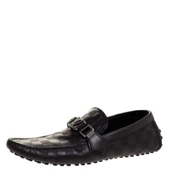 Pre Owned Louis Vuitton Damier Infini Hockenheim Mocassins Size 41