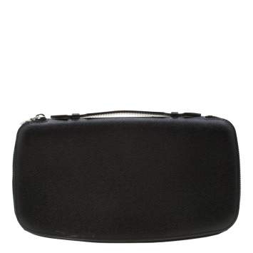 Pre Owned Louis Vuitton Black Taiga Leather Atoll Travel Organizer