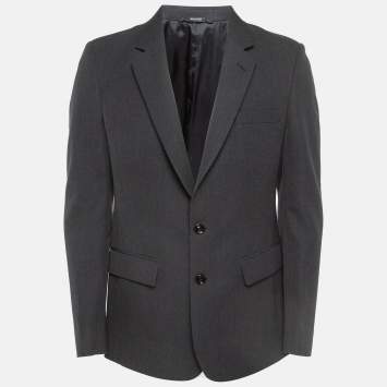 Pre Owned Maison Martin Margiela Black Wool Single Breasted Blazer M