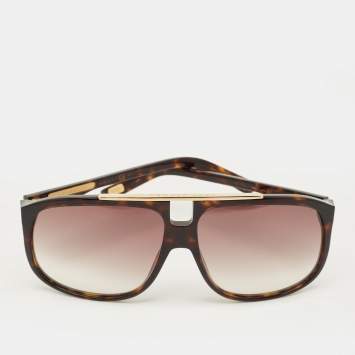 Pre Owned Marc Jacobs Brown Gradient MJ 252/S Square Sunglasses