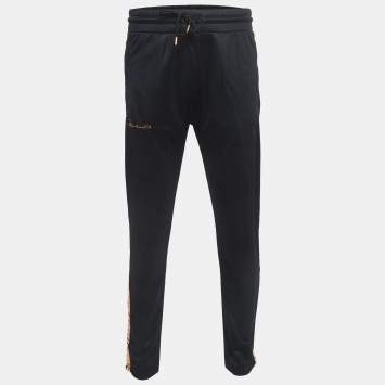 مملوكة مسبقًا Marcelo Burlon X Muhammad Ali Black Jersey Track Pants L