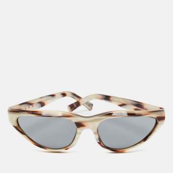 مملوكة مسبقًا Marni Brown/Grey Mavericks Cat Eye Sunglasses