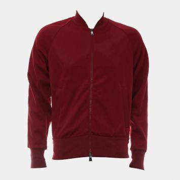 Pre Owned Moncler Red Zip Up Jacket XS
