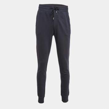 Pre Owned Moncler Blue Cotton Knit Drawstring Jogger Pants XXL