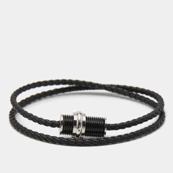 مملوكة مسبقًا سوار مون بلان معدن بطبقتين جلد