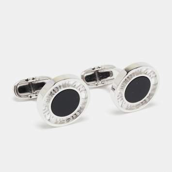 مملوكة مسبقًا Montblanc Essential Sartorial  Sterling Silver Round Cufflinks
