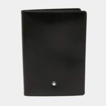 Pre Owned Montblanc Black Leather Meisterstück Passport Holder
