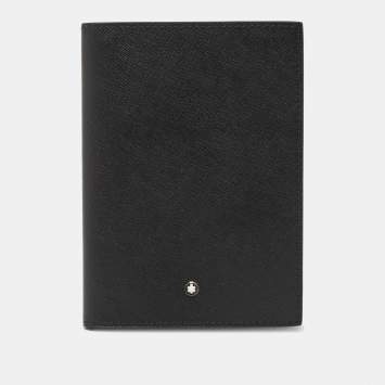 Pre Owned Mont Blanc Leather Sartorial Passport Holder