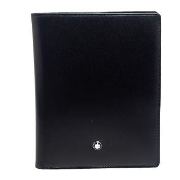 Pre Owned Montblanc Black Leather Meisterstuck 14CC Vertical Wallet