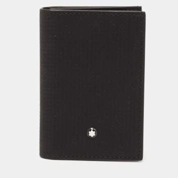 مملوكة مسبقًا Montblanc Black Leather Extreme Business Card Holder