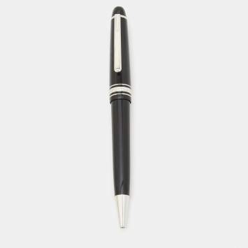 Pre Owned Montblanc Meisterstuck Resin Silver Tone Ballpoint Pen