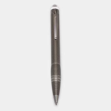Pre Owned Montblanc StarWalker Midnight Black Ruthenium Plated Metal Ballpoint Pen