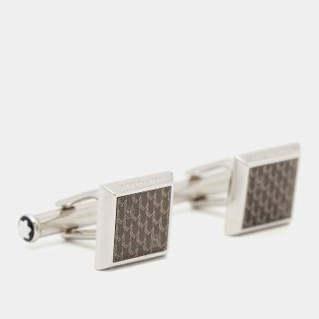 Pre Owned Montblanc Composite Steel Cufflinks