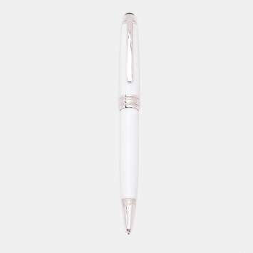 Pre Owned Montblanc White Tribute to the Mont Blanc Ballpoint Pen