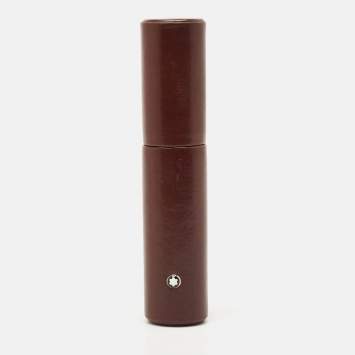 Montblanc Dark Brown Leather Florence Pen Case
