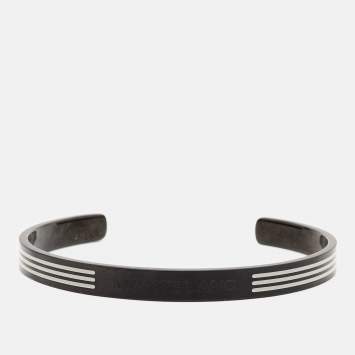 Pre Owned Montblanc Starwalker Steel Black Tone Bracelet 63