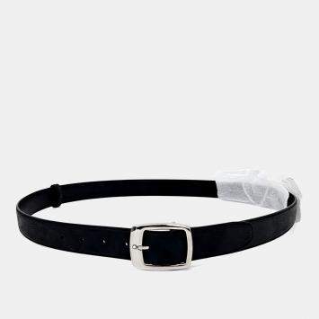Pre Owned Montblanc Black Leather belt