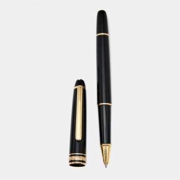 Pre Owned Montblanc Meisterstück Resin Gold Tone Rollerball Pen