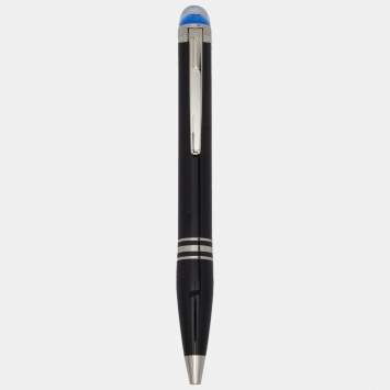 Pre Owned Montblanc StarWalker Resin Silver Tone Ballpoint Pen
