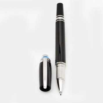 Pre Owned Montblanc StarWalker Resin Silver Tone Fineliner Pen