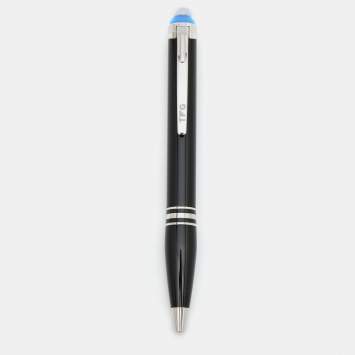 مملوكة مسبقًا  Montblanc Black Precious Resin StarWalker Ballpoint Pen 