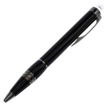 Pre Owned Montblanc StarWalker Midnight Black Resin Ruthenium Coated Ballpoint Pen