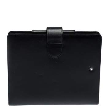 Pre Owned Montblanc Black Leather Meisterstück Organizer 