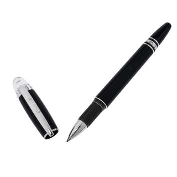 Pre Owned Montblanc StarWalker Black Resin Silver Tone Fineliner Pen