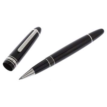 Pre Owned Montblanc Meisterstück Black Resin Rollerball Pen