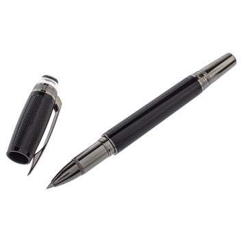 Pre Owned Montblanc Black Guilloché Resin StarWalker Extreme Rollerball Pen