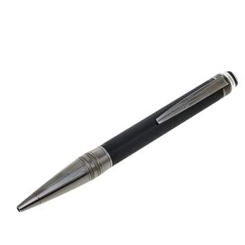 Pre Owned Montblanc StarWalker Extreme Black Guilloche Resin Ruthenium Coated Ballpoint Pen
