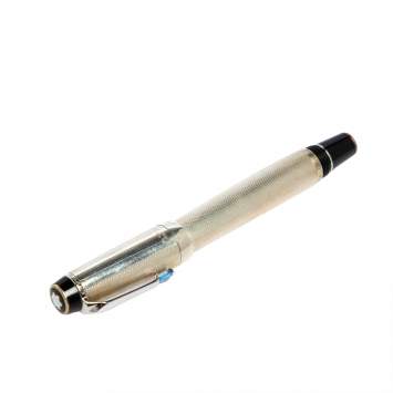 Pre Owned Montblanc Bohème Sterling Silver Bleu Rollerball Pen