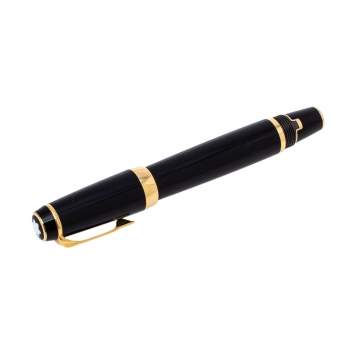 مملوكة مسبقًا Montblanc Boheme Black Resin Retractable Nib Fountain Pen