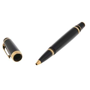 Pre Owned Montblanc Boheme Black Resin Rollerball / Fineliner Pen