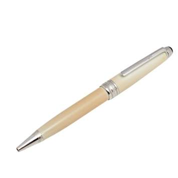 Pre Owned Montblanc Ivory Tribute to the Mont Blanc Ballpoint Pen