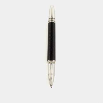 Pre Owned Montblanc StarWalker Doue Guilloché Pattern Two Tone Fineliner Pen
