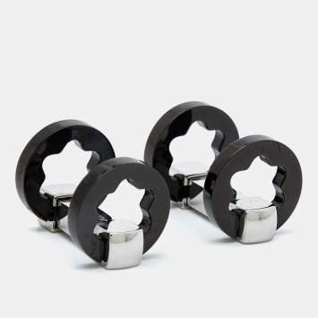 Pre Owned Montblanc Heritage Stainless Steel Creative Cufflinks