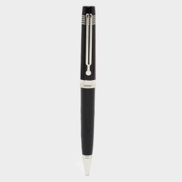 Pre Owned Montblanc Black Resin Johannes Brahms Special Edition Ballpoint Pen Set