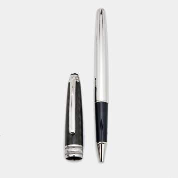 Pre Owned Montblanc Meisterstuck Carbon Fiber & Steel Rollerball Pen