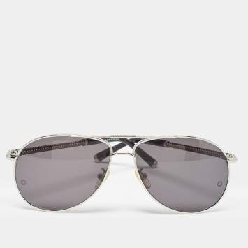 Pre Owned Montblanc Black MB425S Aviator Sunglasses
