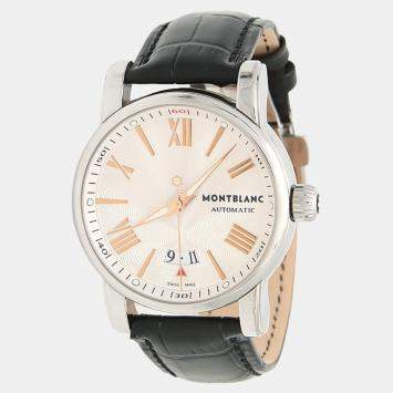 Pre Owned Montblanc 4810 Automatic Stainless Steel Men's Wristwatch 41.5 mm