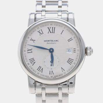 Pre Owned Montblanc Star 7327 Automatic Stainless Steel Men's Wristwatch 39mm