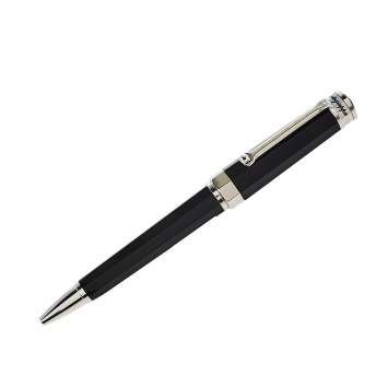 Pre Owned Montegrappa NeroUno Grande Black Resin Ballpoint Pen