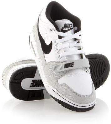 Pre Owned Nike White/Black Air Alphalution Sneakers Size EU 41