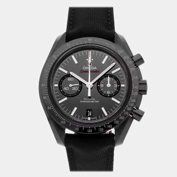 Pre-Owned Omega Speedmaster Moonwatch Dark Side of the Moon Chronograph 311.92.44.51.01.003 Automatic Black Ceramic Men's Wristwatch 44 mm