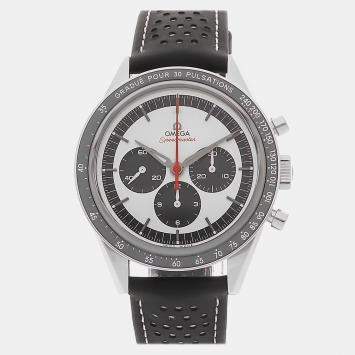Pre Owned Omega Speedmaster Moonwatch 311.32.40.30.02.001 Manual Winding Silver Stainless Steel Men’s Wristwatch 39 mm
