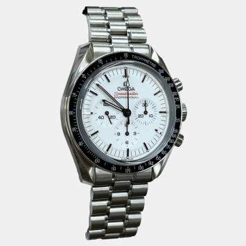 Pre Owned Omega Speedmaster Moonwatch Professional 310.30.42.50.04.001 Manual Winding Black Stainless Steel Men's Wristwatch 42 mm